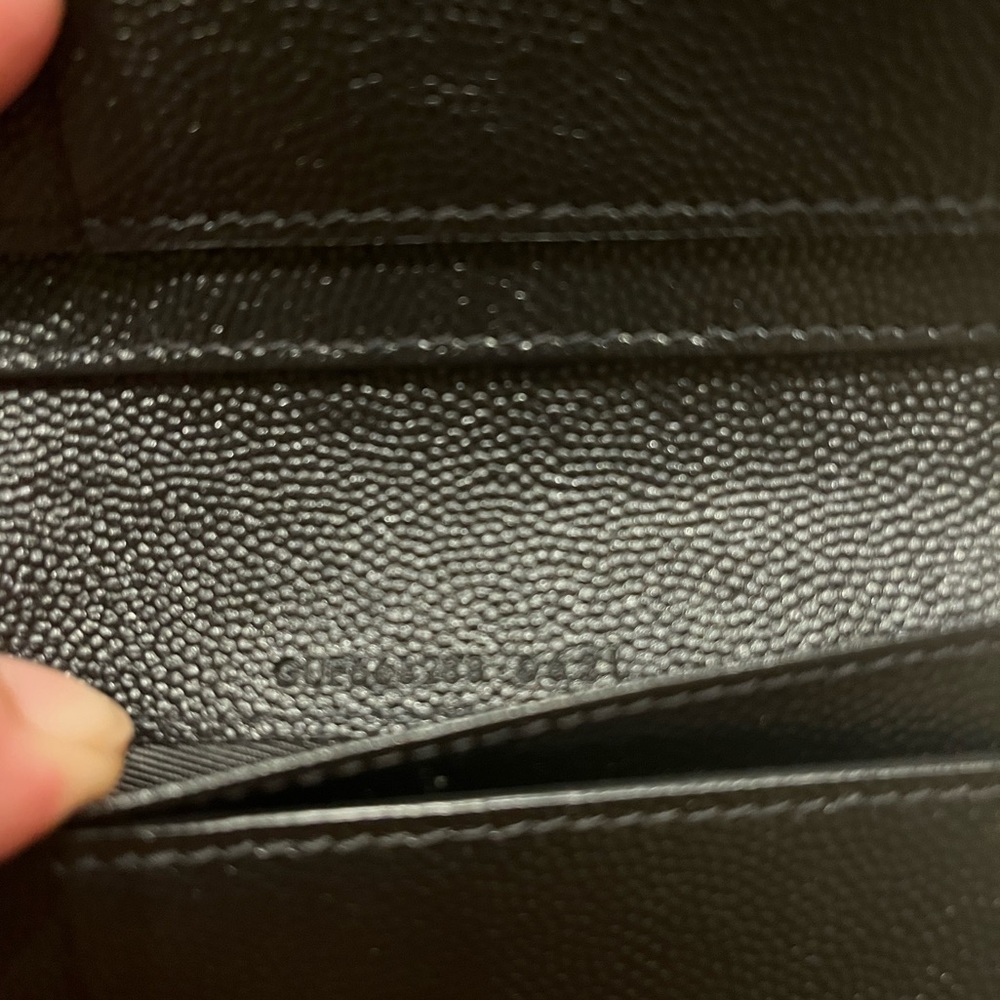 YSL Quilted Bifold Compact Wallet - Picture 10 of 11